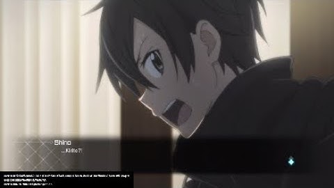 Sword Art Online: Fatal Bullet Part 78. Bullet Of Bullets Aftermath (Kirito Mode)