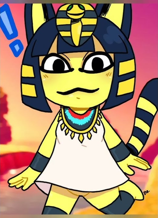 ankha zone new 2022 video minus8 #monaMonika #ankha#ankha zone minus8 vs animal crossing new  #ankha