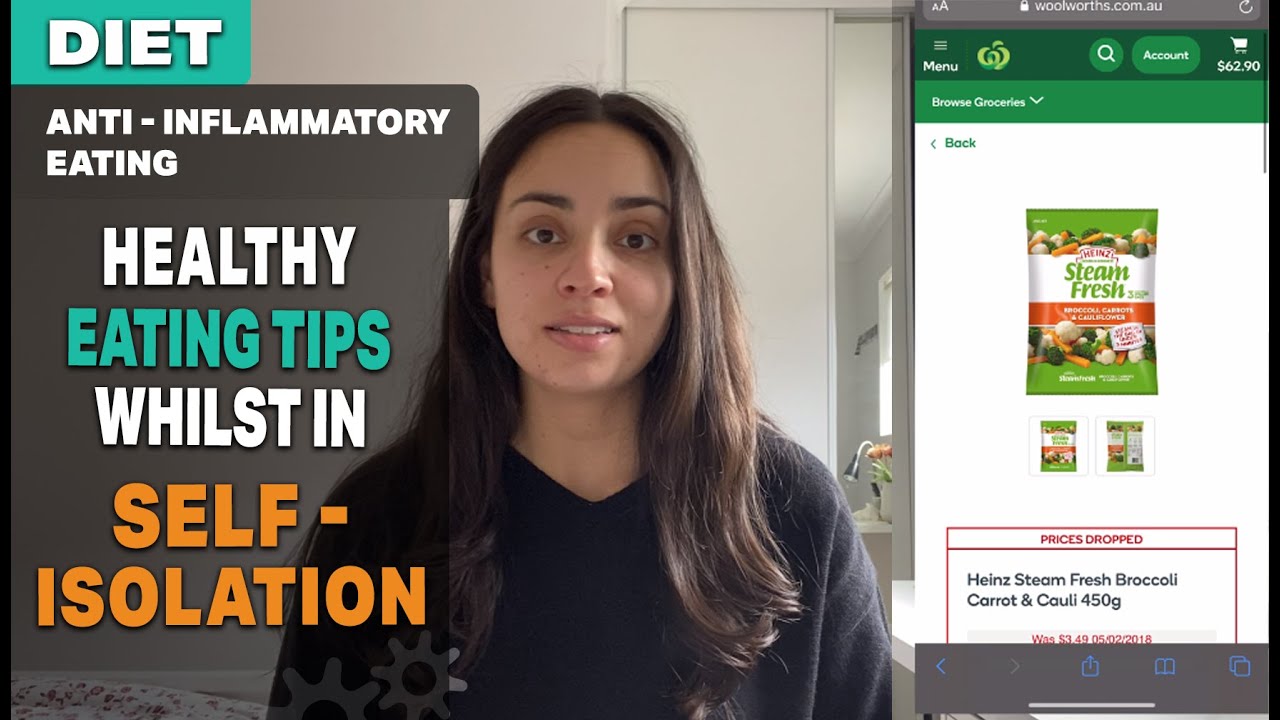 Healthy eating tips whilst in self-isolation