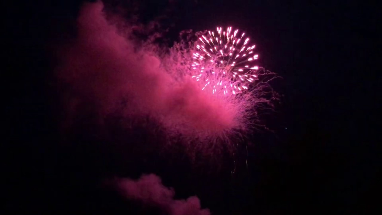 Fireworks in Scottsville Virginia July 4th 2019 by Dan Gritsko