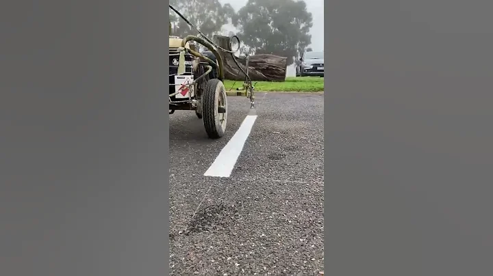 Line Marking #southeastlinemarking  | Satisfying Road Painting