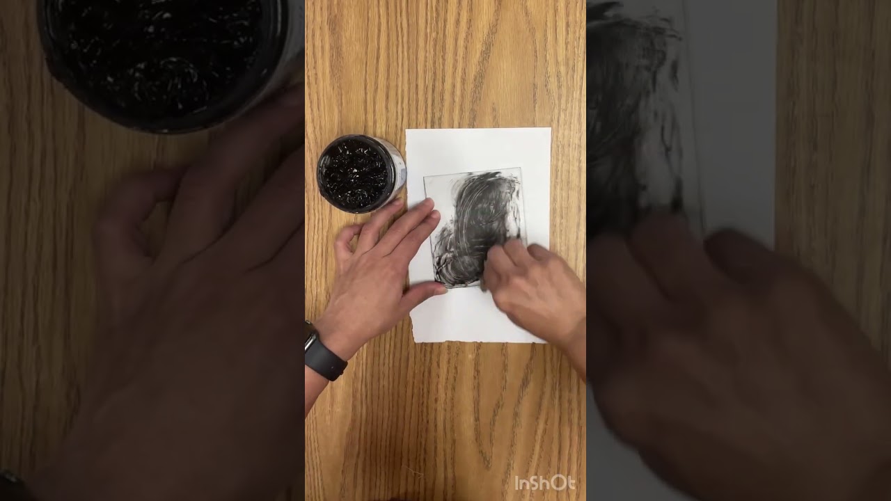 Dry-Point Etching on Plastic