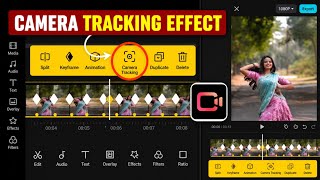 | Camera Tracking Video Editing In KwaiCut App | Kawacut Face Tracking Effect screenshot 3