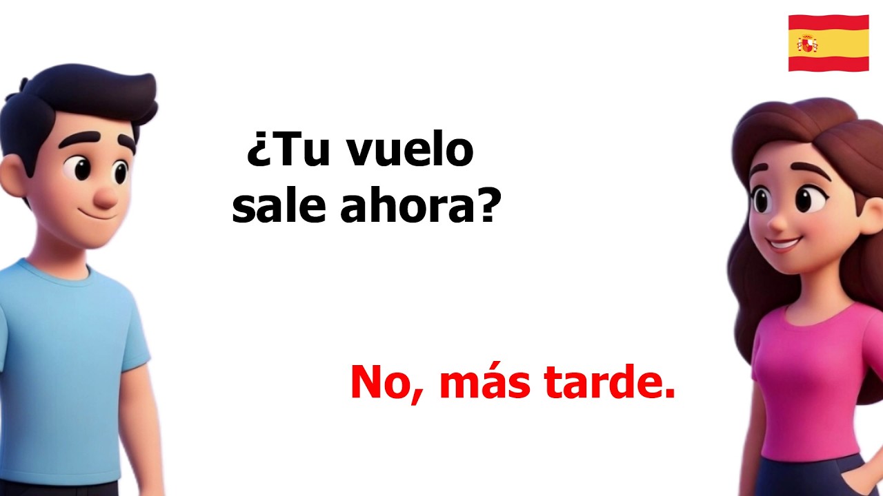 Beginner Spanish Speaking Practice – 100 Simple Question & Answer Dialogues (A1 Level)