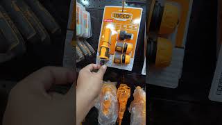🚿 Ingco 5PCS Twist Nozzle Set – HHCS05122 | Complete Hose Connector Kit!