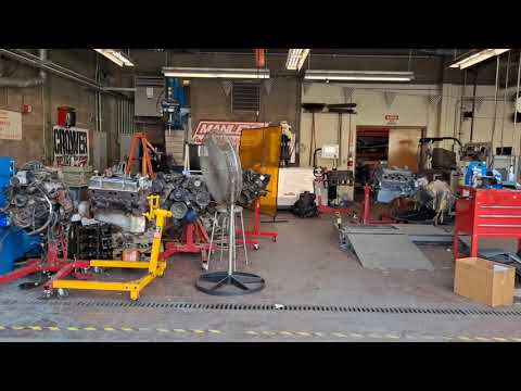 AT210 Engine R&R from the top lab