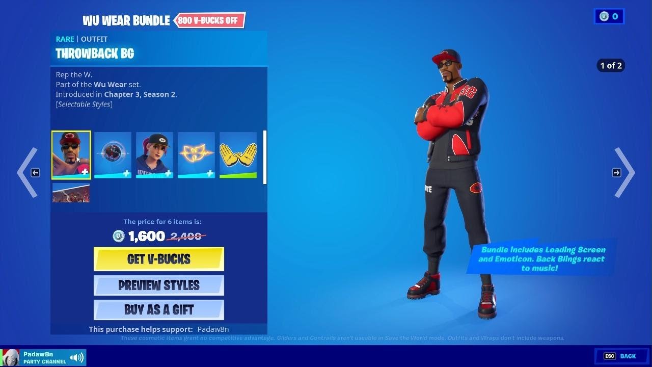 FORTNITE WU WEAR BUNDLE IS HERE! April 23rd Item Shop Review YouTube