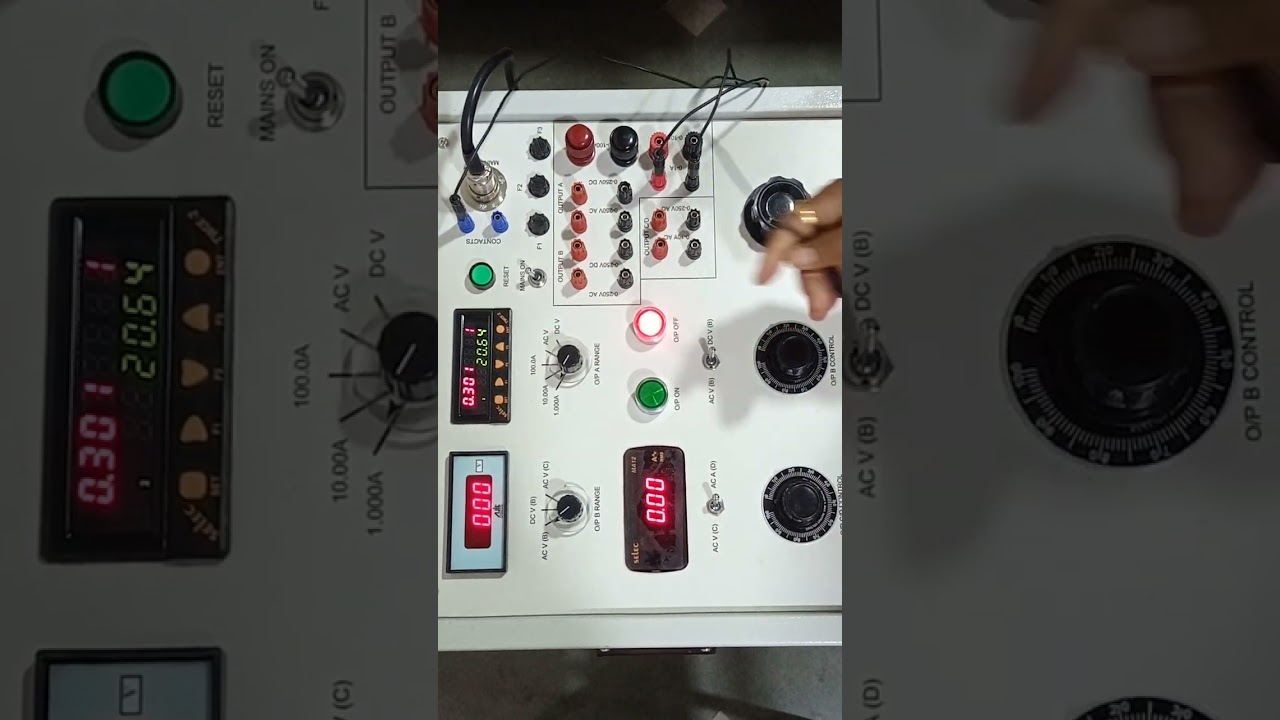 SECONDARY CURRENT INJECTION SET CUM RELAY TEST