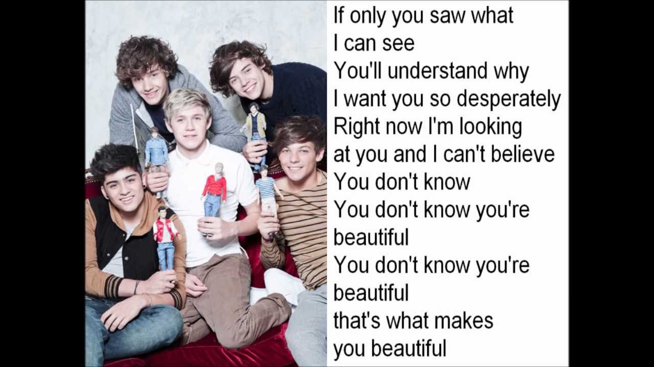 one direction beautiful song lyrics