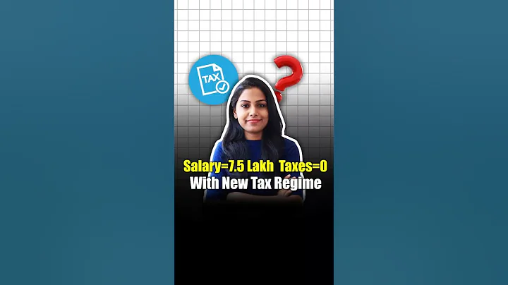 Salary=7.5 Lakh  Taxes = 0 With New Tax Regime.   #shorts