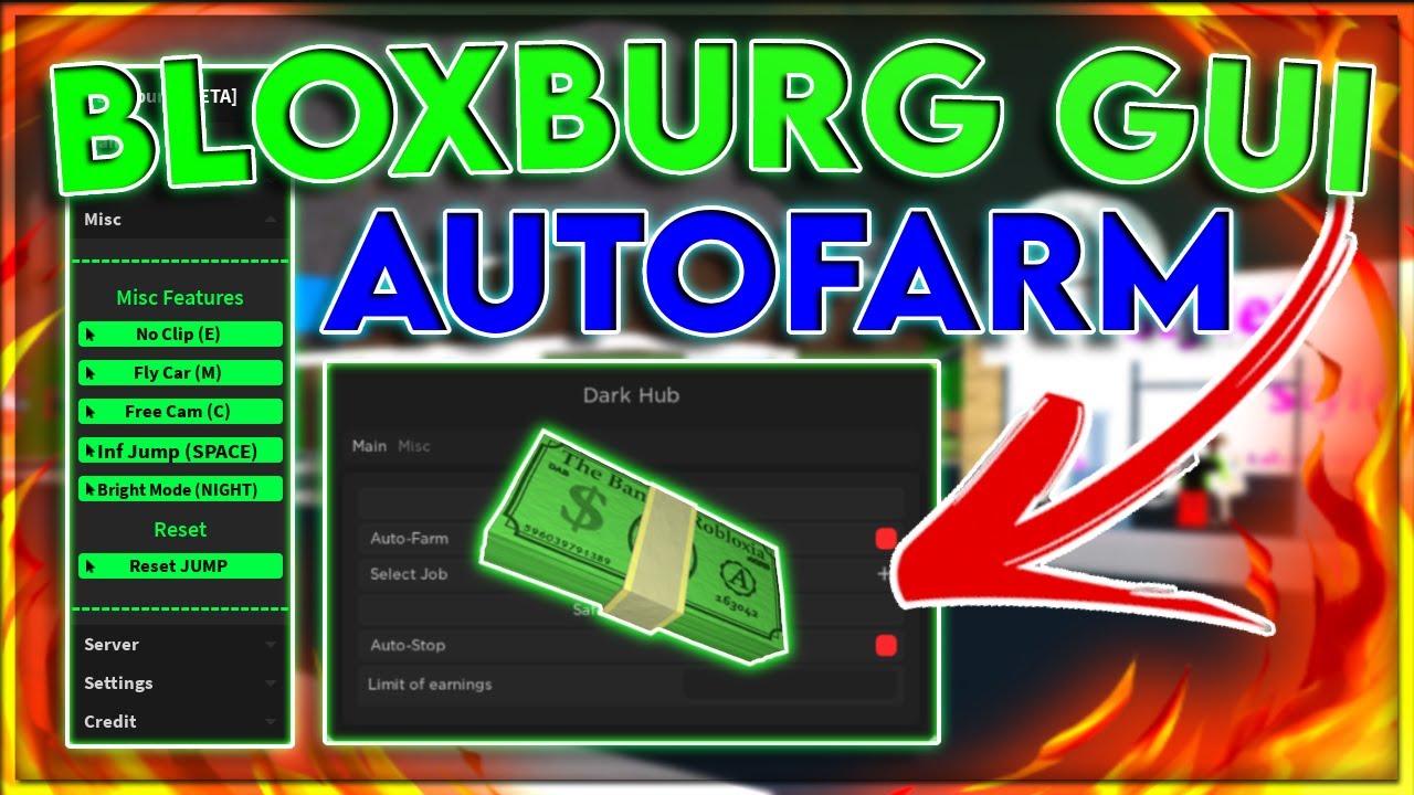 Updated Roblox Bloxburg Script Hack Gui Auto Farm Give All Gamepasses Pastebin Youtube - bloxburg script roblox