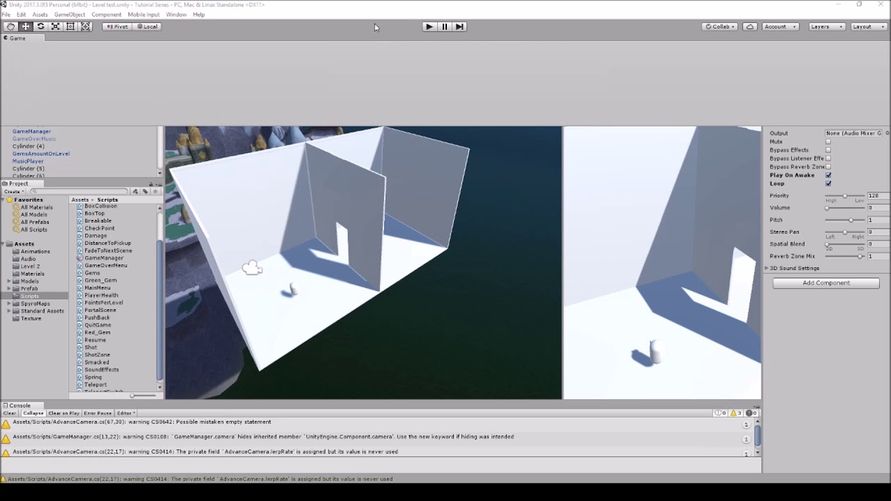 [Unity3d] Final Fantasy Fixed Camera System Tutorial - YouTube