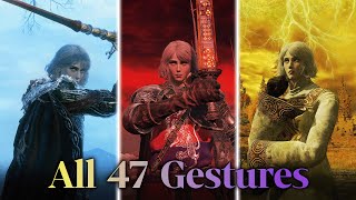 Ranking All 47 Elden Ring Gestures From Worst To Best