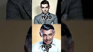 Celebrity Clark Gable Age Transformation 1915s 1960s 😲#then and now #ytshortsvideo #ytviral Wealth