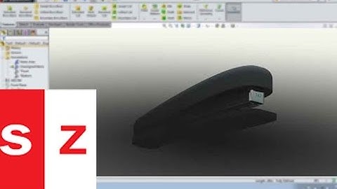 Solidworks Stapler Tutorial