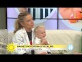 Kajsa är tillbaka med lilla Märtha, 15 månader: "Har man inte lärt barnet var m - Nyhetsmorgon (TV4)
