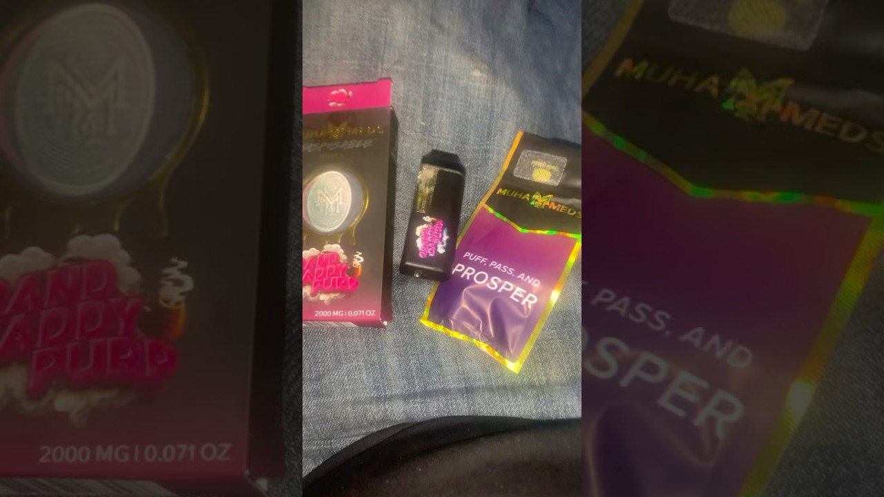 Muha Meds Grand Daddy Purp Indica Review