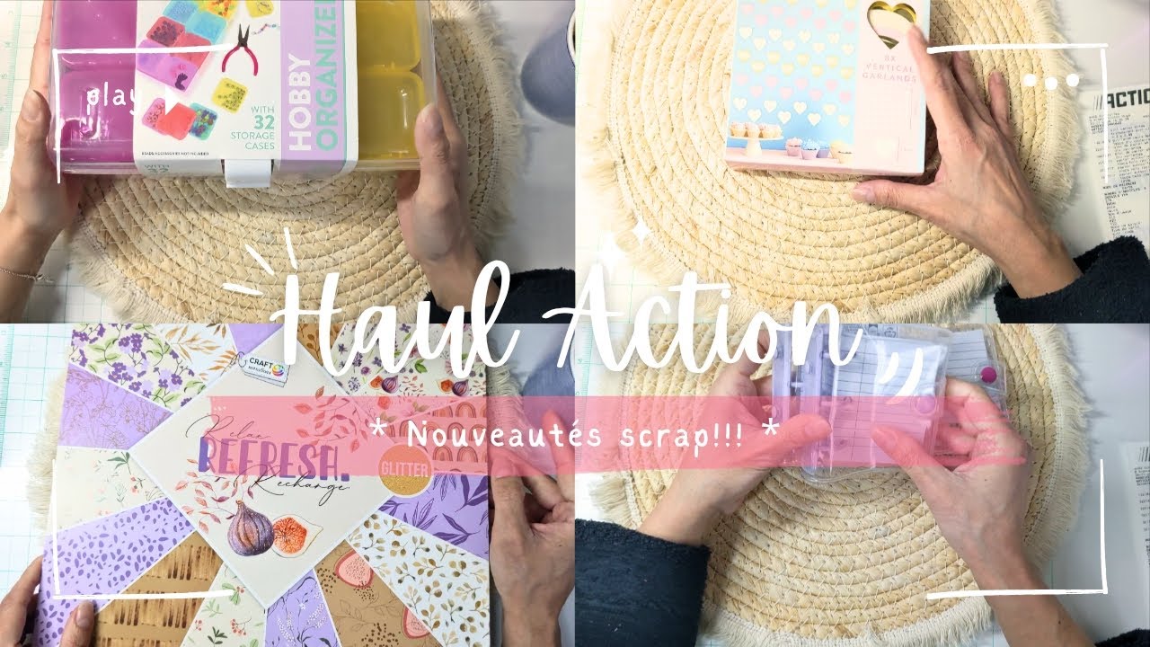 Haul action: petites nouveautés ! #action #nouveautés #rangement 