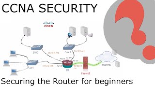 Part 2 of cisco router configuration, in this tutorial we will deal
with securing the for beginners by implementing parts nfp (network
founda...