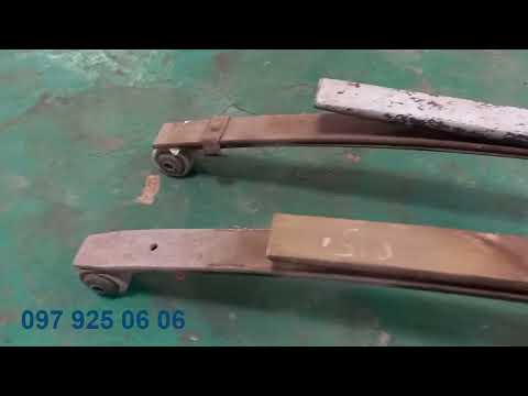 Ресора задня в зборі б.у R14 Ford Transit T12 / 2.5 дизель / 2.0 бензин Форд Транзит 1992-2000, видео 1