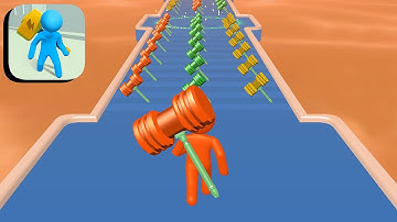 GIANT HAMMER ALL LEVELS GAMEPLAY ANDROID,IOS (LEVELS 83-85)