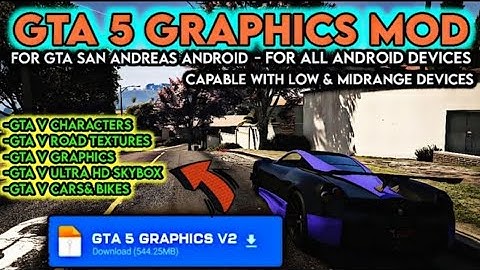 GTA San Andreas Definitive Edition MODPACK V1 - Ultra Realistic Mobile Graphics! 2025 EDITION BY GL