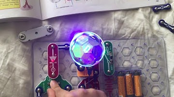 Snap Circuits Skill Builder Gamify Selector with disco ball NPN