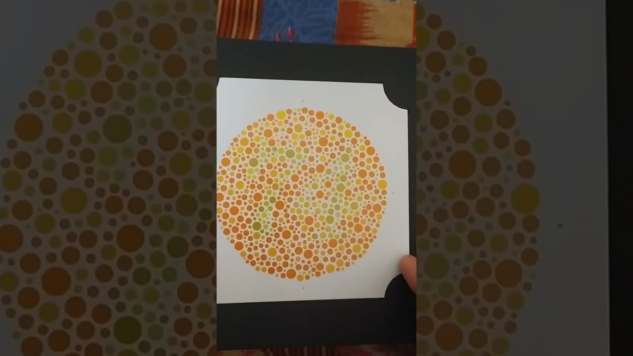 Ishihara's Test For Colour Deficiency #colourblindness #ishihara #sscgd #sscgdmedical2022 #sscgdmed