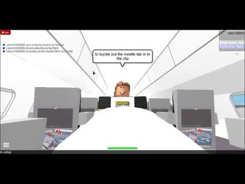 Roblox American Airlines Safety Video Version 1 Youtube