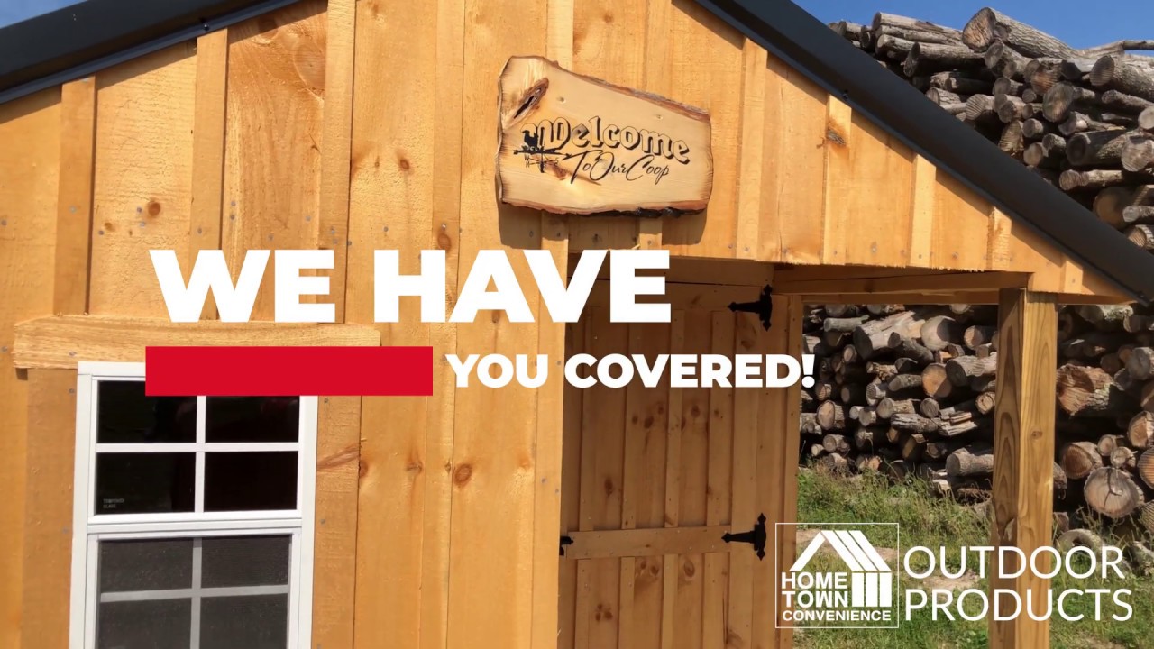 Hometown Outdoor Products Storage Solutions - YouTube