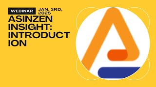 Webinar: asinzen Insight: Introduction
