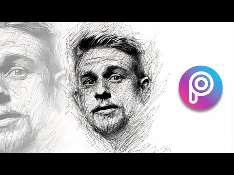 PicsArt SCRIBBLE ART Design | Mobile Editing | PicsArt Tutorial Video by Thomas Tutotial PH