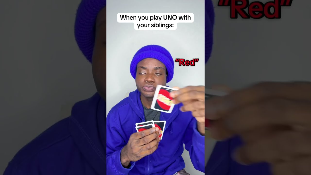 Playing Uno Be Like SpeedMcQueen 1