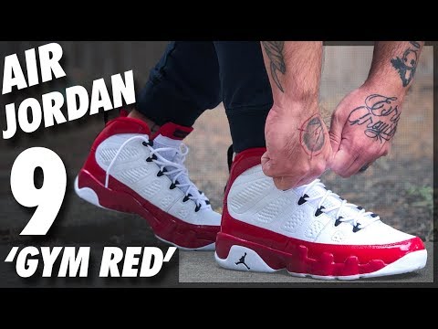 jordan 9 retro white red