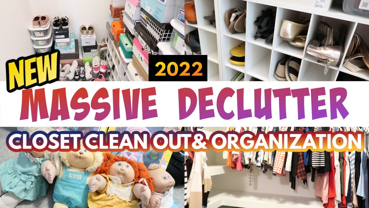 Declutter, Clean & Organize With Me | Closet Declutter & Organize ...