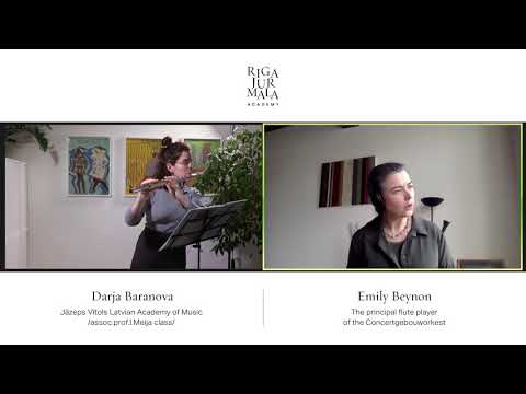 Live flute masterclass