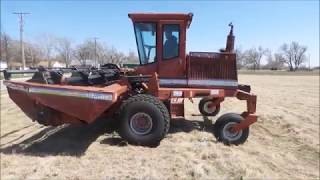 1990 MacDon 7000 windrower for sale at auction | bidding closes April 25, 2018