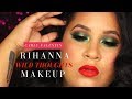 Rihanna Wild Thoughts Inspired makeup | Carly Valentin