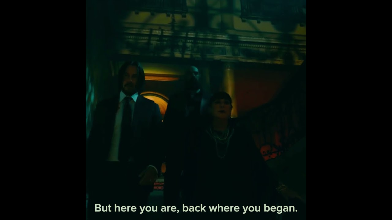 Eve sees John Wick || John Wick Ballerina ||