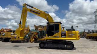Second hand Komatsu PC200-8 Excavator