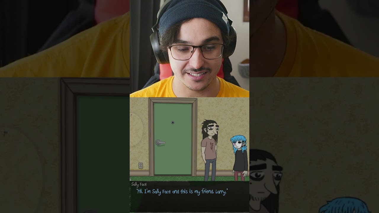 I guess teeth ARE suspicious in Sally Face...