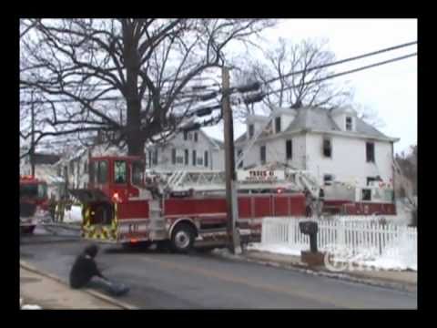 Mid-Morning Blaze on Main Street