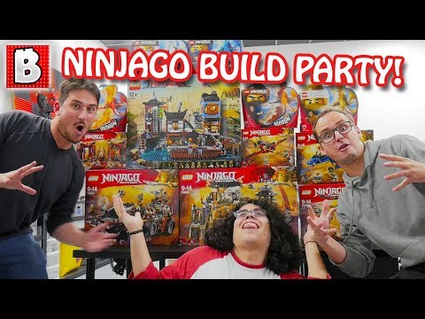 Build Party! ! !  LEGO NINJAGO Summer 2018 Wave is HERE!  - Build Party! ! !  LEGO NINJAGO Summer 2018 Wave is HERE! 