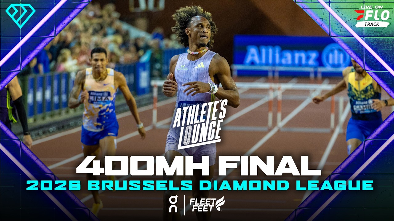 Dos Santos DOMINATES 400mH Final | 2026 Brussels Diamond League