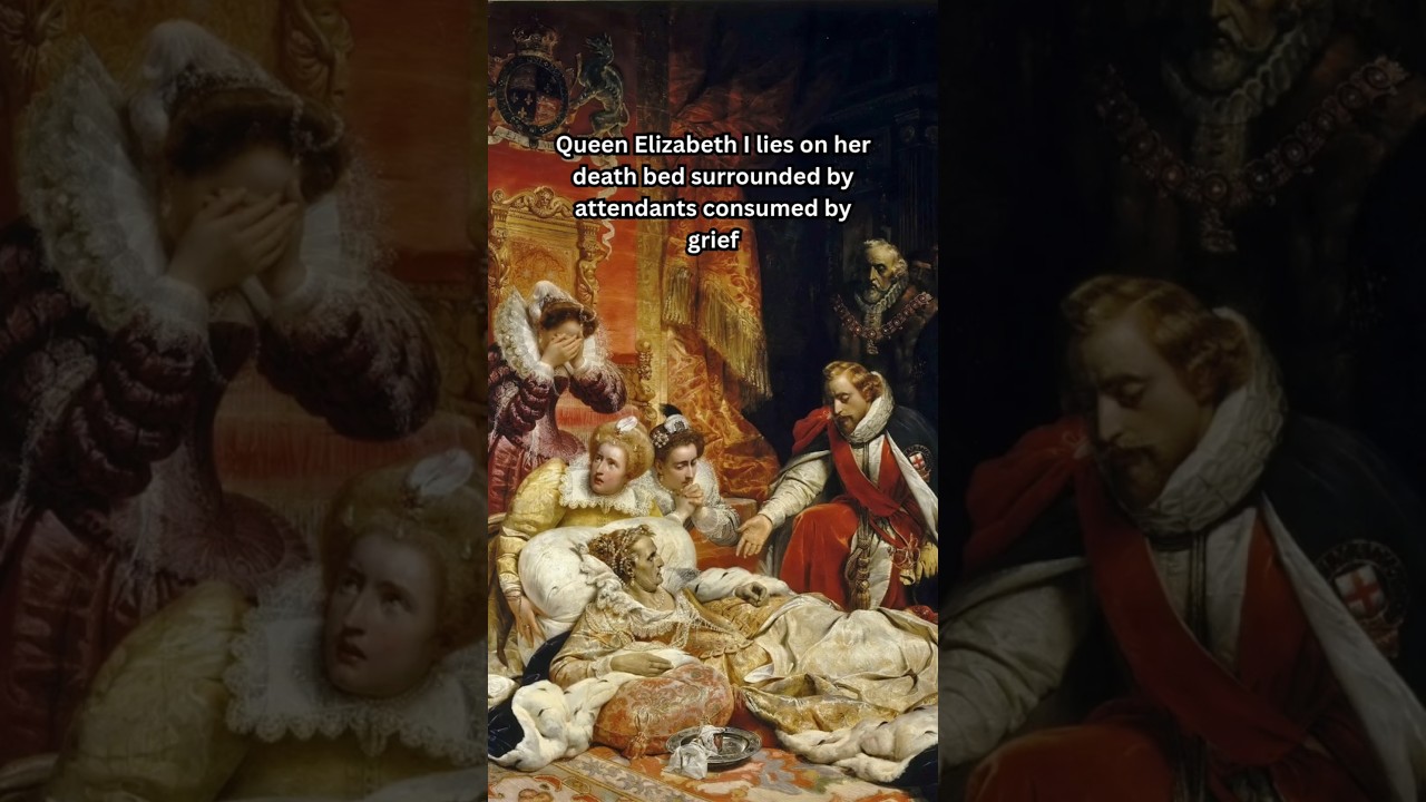 Final Moments of Queen Elizabeth 1st|Paul delaroche 
