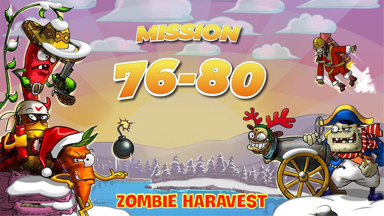 Zombie harvest gameplay mission 7680 YouTube
