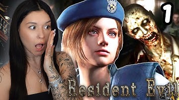 Playing *RESIDENT EVIL* For The FIRST Time 😳 Resident Evil Remake [FIRST playthrough] Part 1