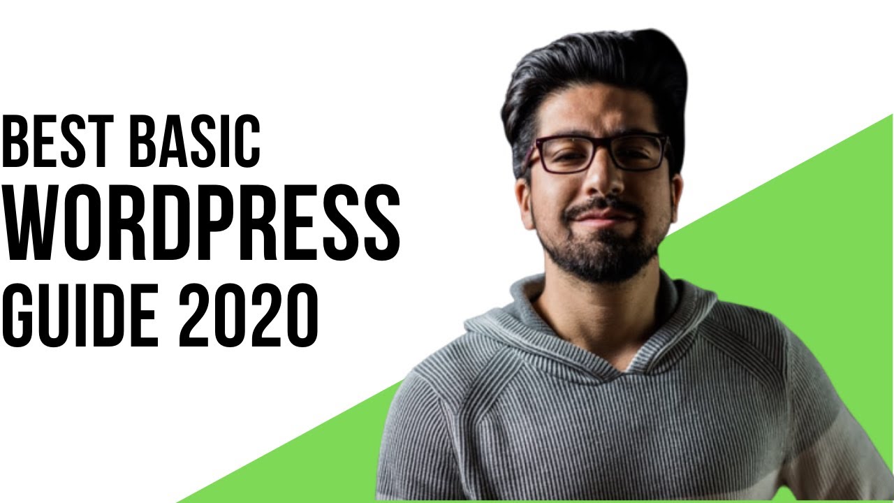 Best Basic WordPress Guide 2020 - YouTube