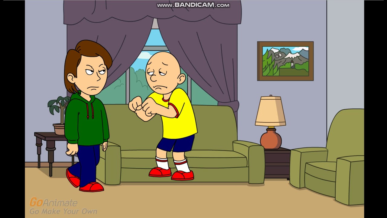 Caillou Gets His Show Taken Off The Air/Grounded - YouTube