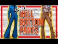 D.I.Y BELL BOTTOM PANTS | How I made flared pants.